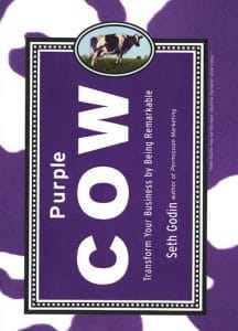 cover buku purple cow